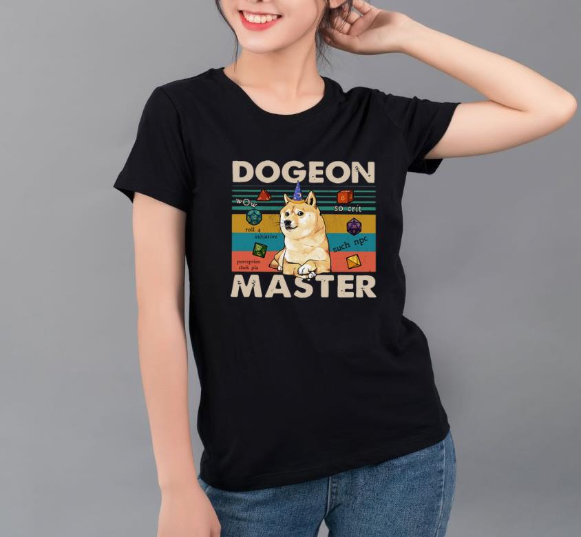 Great Shiba Dogeon Master Dog Lover Vintage shirt 4 - Great Shiba Dogeon Master Dog Lover Vintage shirt