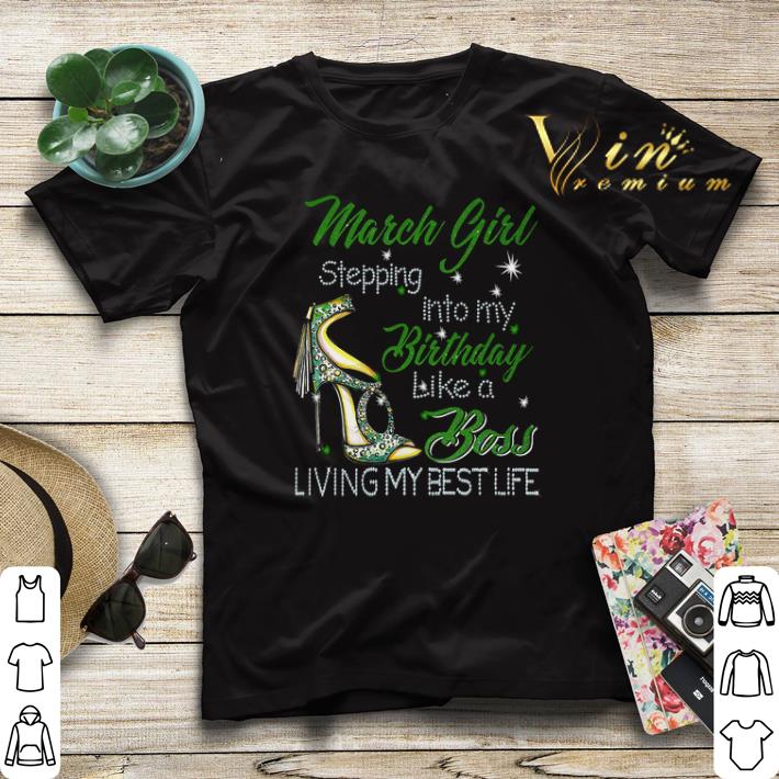 High Heels march girl stepping into my birthday like a boss shirt sweater 4 - High Heels march girl stepping into my birthday like a boss shirt sweater