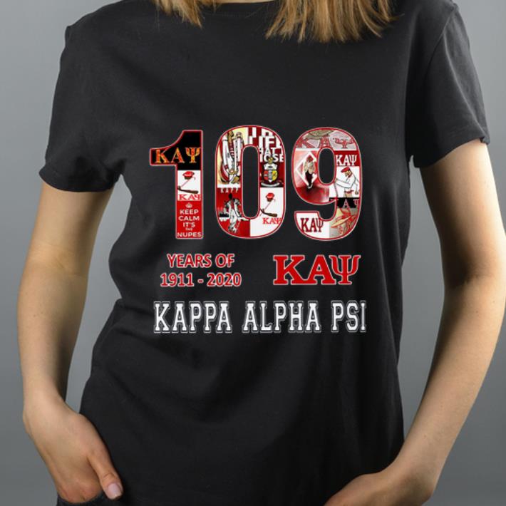 Hot 109 Years Of 1911 2020 Kappa Alpha Psi shirt 4 - Hot 109 Years Of 1911 2020 Kappa Alpha Psi shirt