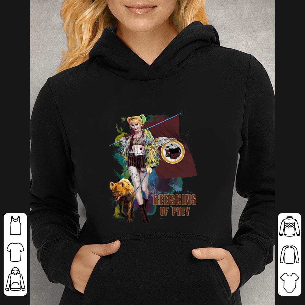 Hot Harley Quinn San Washington Redskins Of Prey shirt 4 1 - Hot Harley Quinn San Washington Redskins Of Prey shirt
