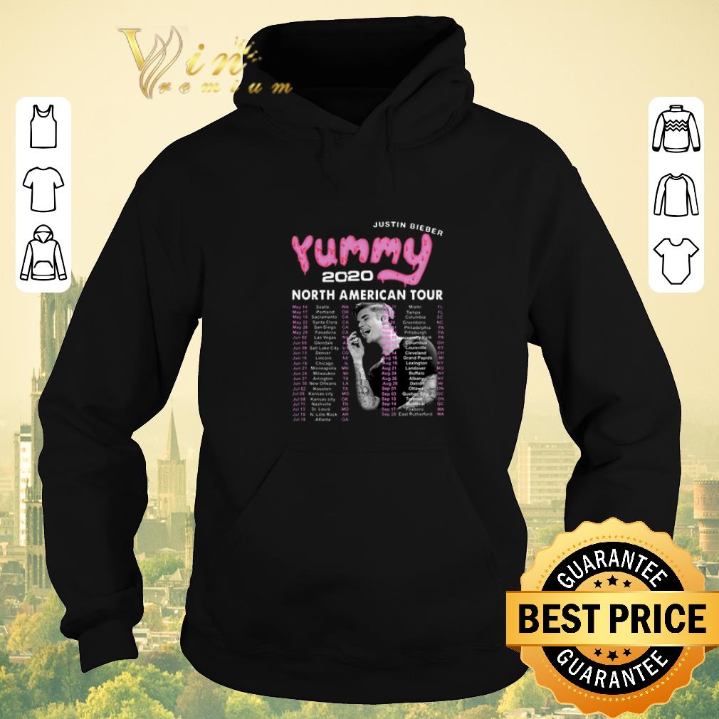 Hot Justin Bieber Yummy 2020 North American Tour shirt sweater 4 - Hot Justin Bieber Yummy 2020 North American Tour shirt sweater