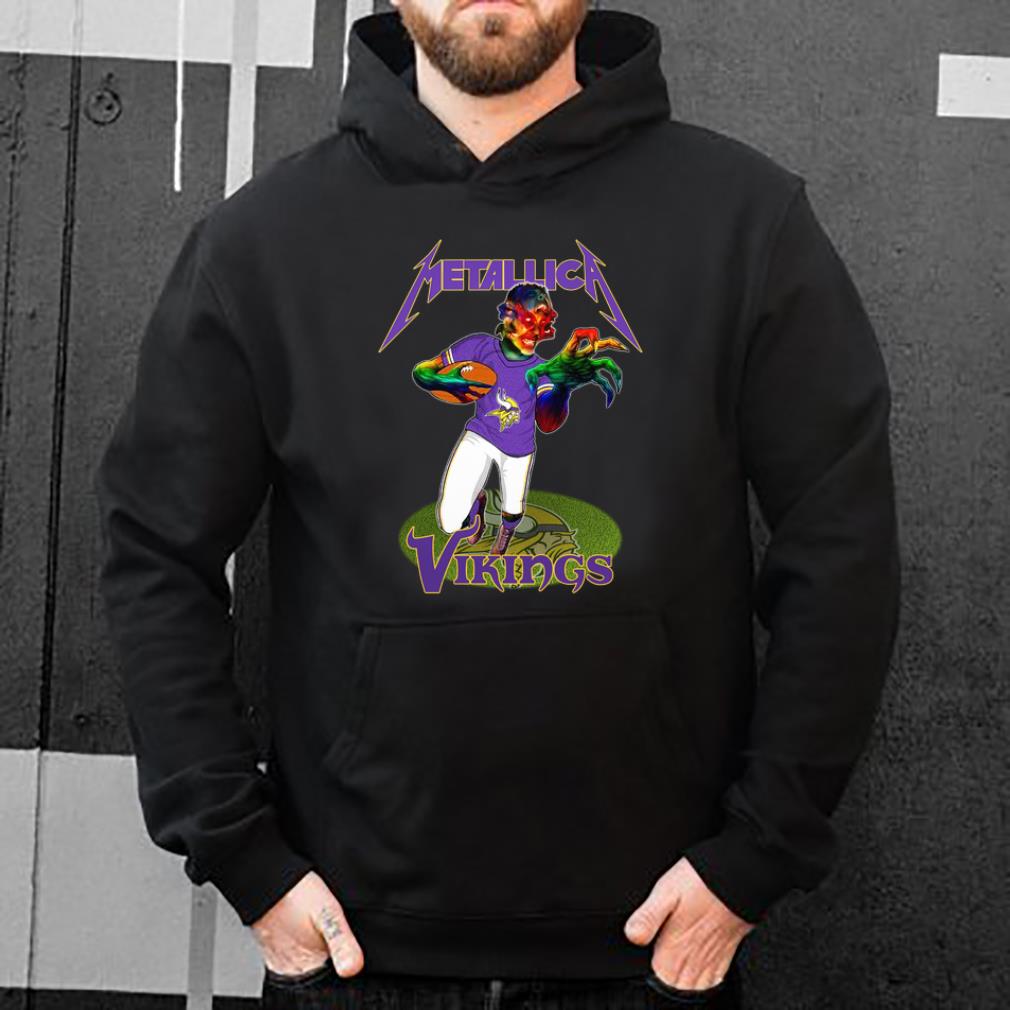 Hot Monster Metallica Minnesota Vikings shirt 4 - Hot Monster Metallica Minnesota Vikings shirt