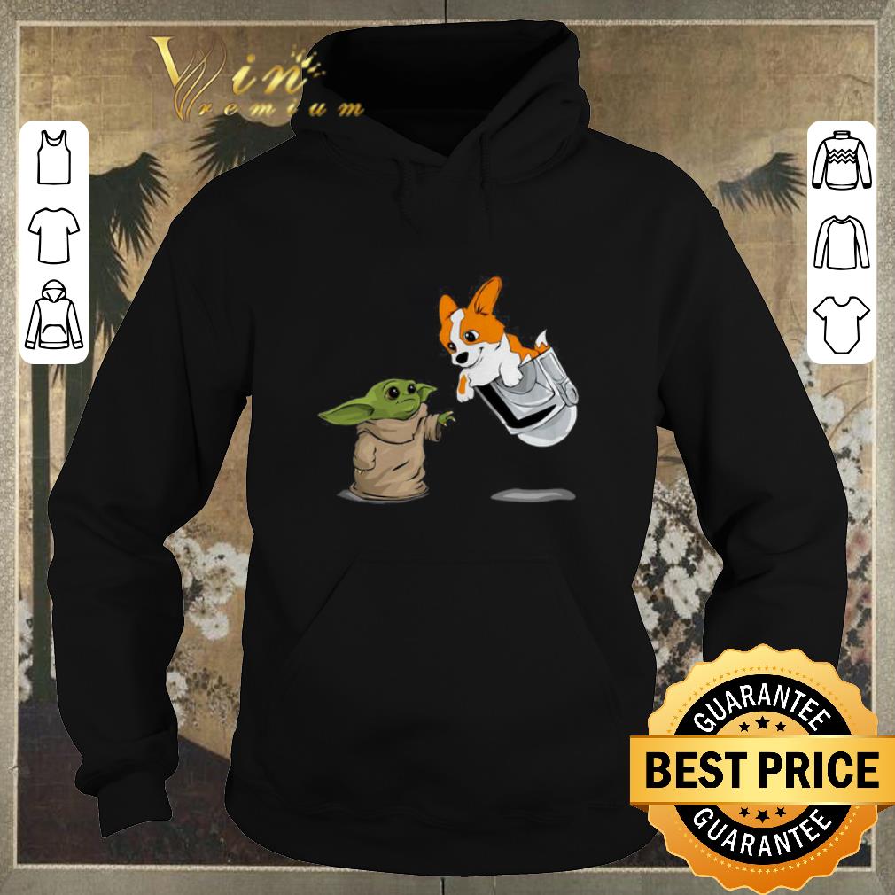 Hot Star Wars Baby yoda and Corgi in pocket Mandalorian shirt sweater Hot Star Wars Baby yoda and Corgi in pocket Mandalorian shirt sweater 4 - Hot Star Wars Baby yoda and Corgi in pocket Mandalorian shirt sweater