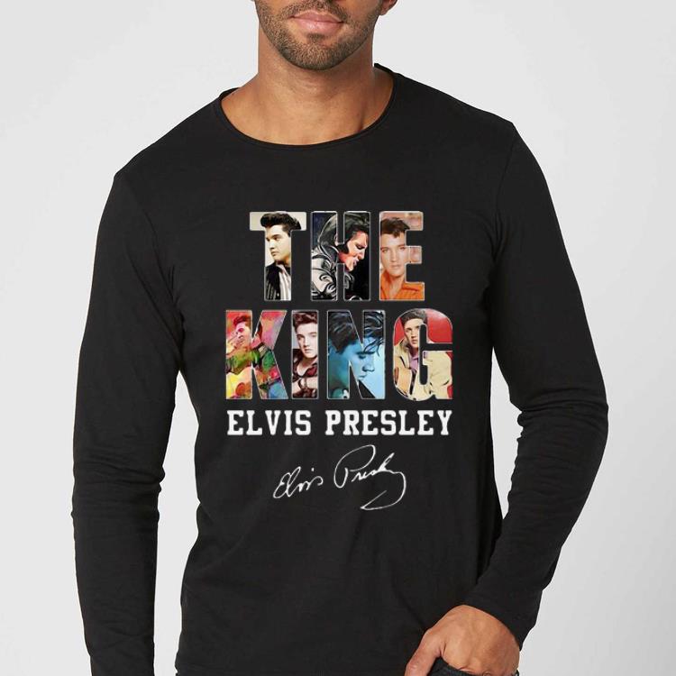 Hot The King Elvis Presley Signature Legend Never Die shirt 4 - Hot The King Elvis Presley Signature Legend Never Die shirt