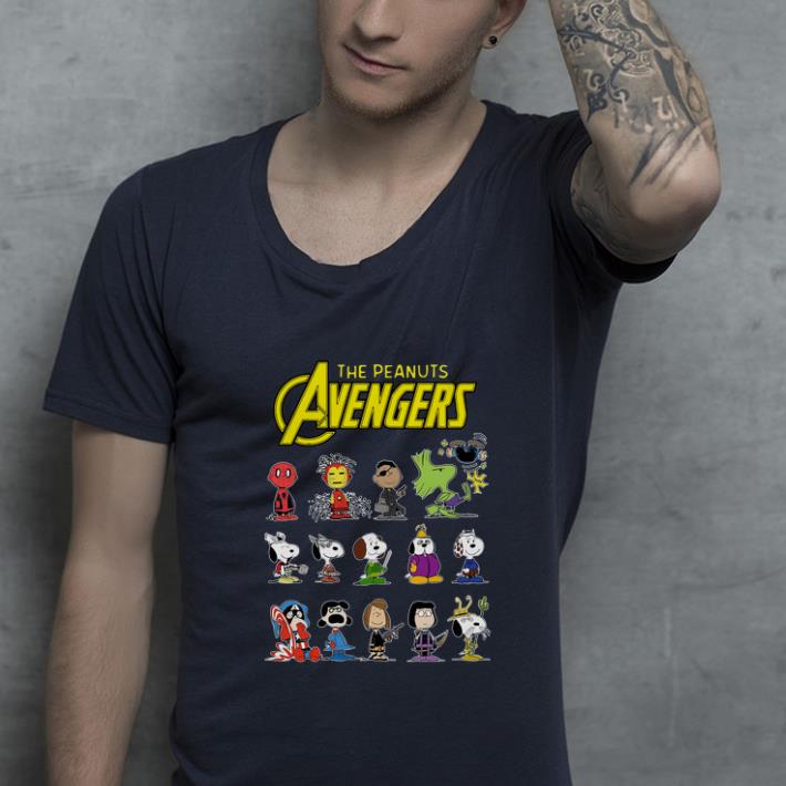 Hot The Peanuts Avengers Characters shirt 4 - Hot The Peanuts Avengers Characters shirt