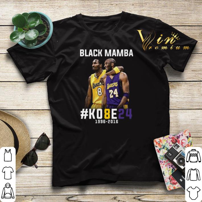Kobe Bryant Black Mamba K08E24 1996 2016 Los Angeles Lakers shirt sweater 4 - Kobe Bryant Black Mamba K08E24 1996 - 2016 Los Angeles Lakers shirt sweater