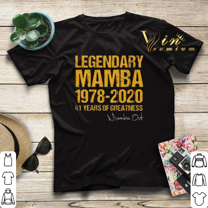 Legendary Mamba 1978 2020 41 Years Of Greatness Mamba Out signed shirt sweater 4 - Legendary Mamba 1978 2020 41 Years Of Greatness Mamba Out signed shirt sweater