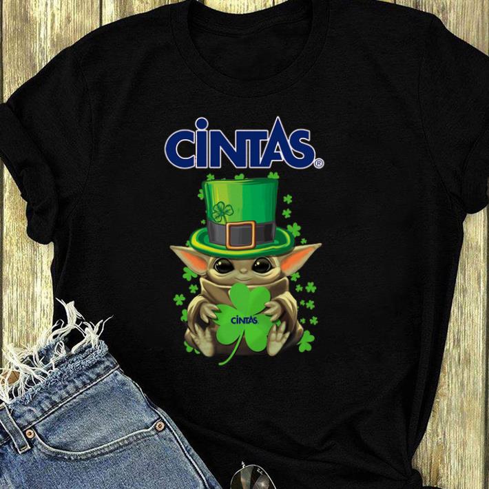 Nice Baby Yoda Cintas Shamrock St Patrick s Day shirt 4 - Nice Baby Yoda Cintas Shamrock St.Patrick’s Day shirt