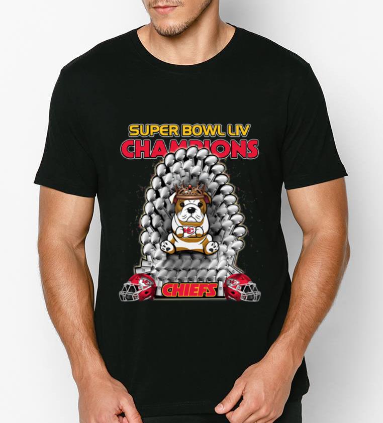 Nice Bulldog Iron Throne Super Bowl Champions Kansas City Chiefs shirt 4 - Nice Bulldog Iron Throne Super Bowl Champions Kansas City Chiefs shirt