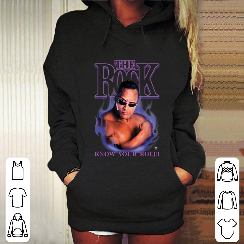 Nice Dwayne Johnson The Rock Know Your Role WWE shirt Nice Dwayne Johnson The Rock Know Your Role WWE shirt 4 - Nice Dwayne Johnson The Rock Know Your Role WWE shirt