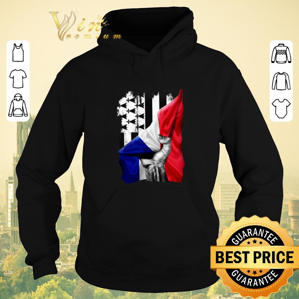 Nice Flag of Brittany and France flag shirt sweater Nice Flag of Brittany and France flag shirt sweater 4 - Nice Flag of Brittany and France flag shirt sweater