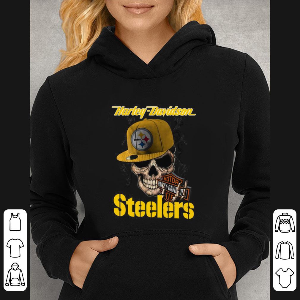 Nice Harley Davidson Steelers shirt 4 - Nice Harley Davidson Steelers shirt