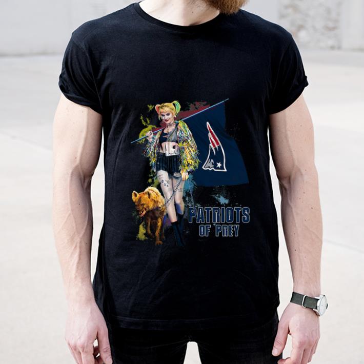 Nice Harley Quinn New England Patriots Of Prey shirt 4 - Nice Harley Quinn New England Patriots Of Prey shirt