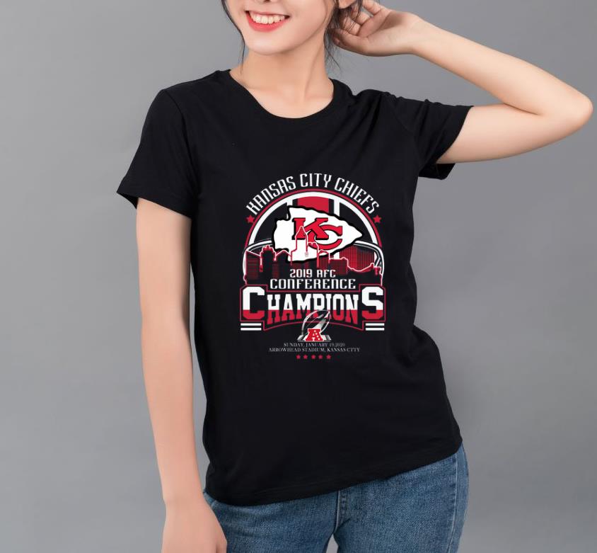 Nice Kansas city Chiefs 2019 AFc Conference Champions shirt 4 - Nice Kansas city Chiefs 2019 AFc Conference Champions shirt