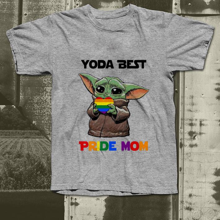 Nice Lgbt Baby Yoda Yoda Best Pride Mom shirt 4 - Nice Lgbt Baby Yoda Yoda Best Pride Mom shirt