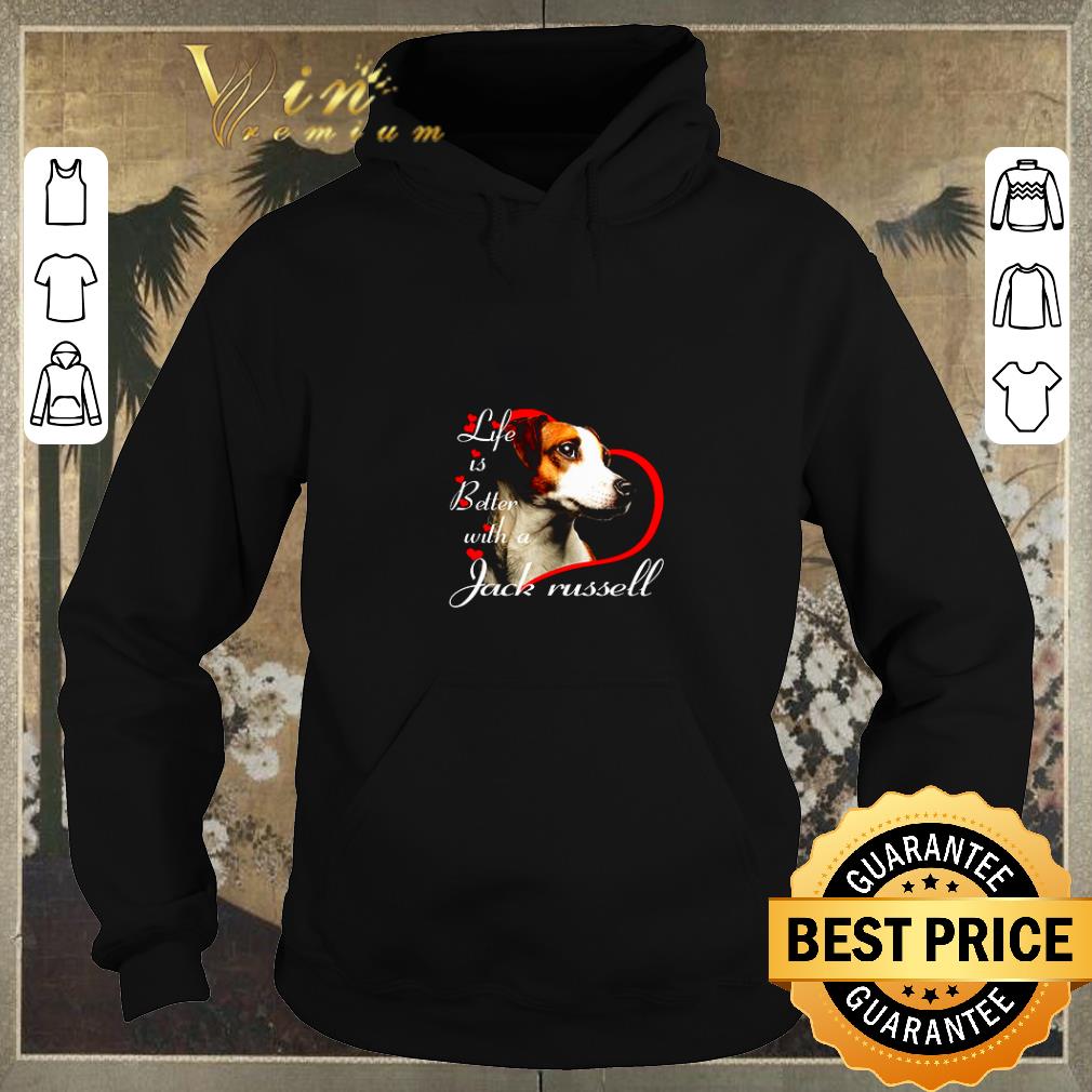 Nice Life is better with a Jack Russell Valentine day shirt 4 - Nice Life is better with a Jack Russell Valentine day shirt
