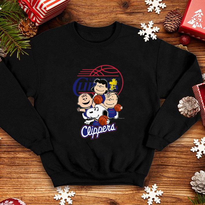 Nice Peanuts characters mashup Los Angeles Clippers shirt Nice Peanuts characters mashup Los Angeles Clippers shirt 4 - Nice Peanuts characters mashup Los Angeles Clippers shirt