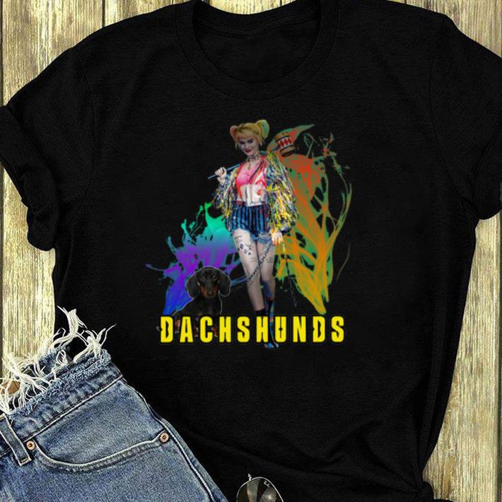Official Harley Quinn Dachshund shirt 4 - Official Harley Quinn Dachshund shirt