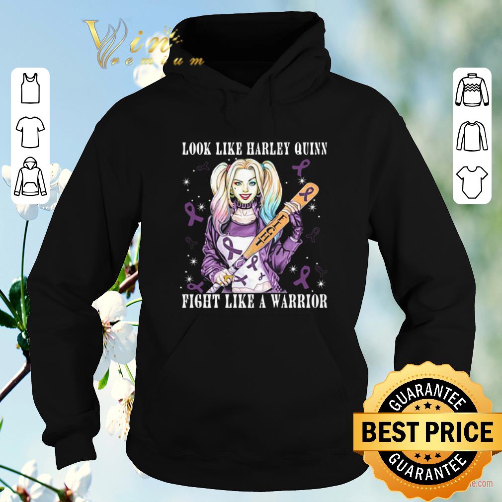 Official Look Like Harley Quinn Fight Like A Warrior Pancreatic Cancer shirt sweater 4 - Official Look Like Harley Quinn Fight Like A Warrior Pancreatic Cancer shirt sweater