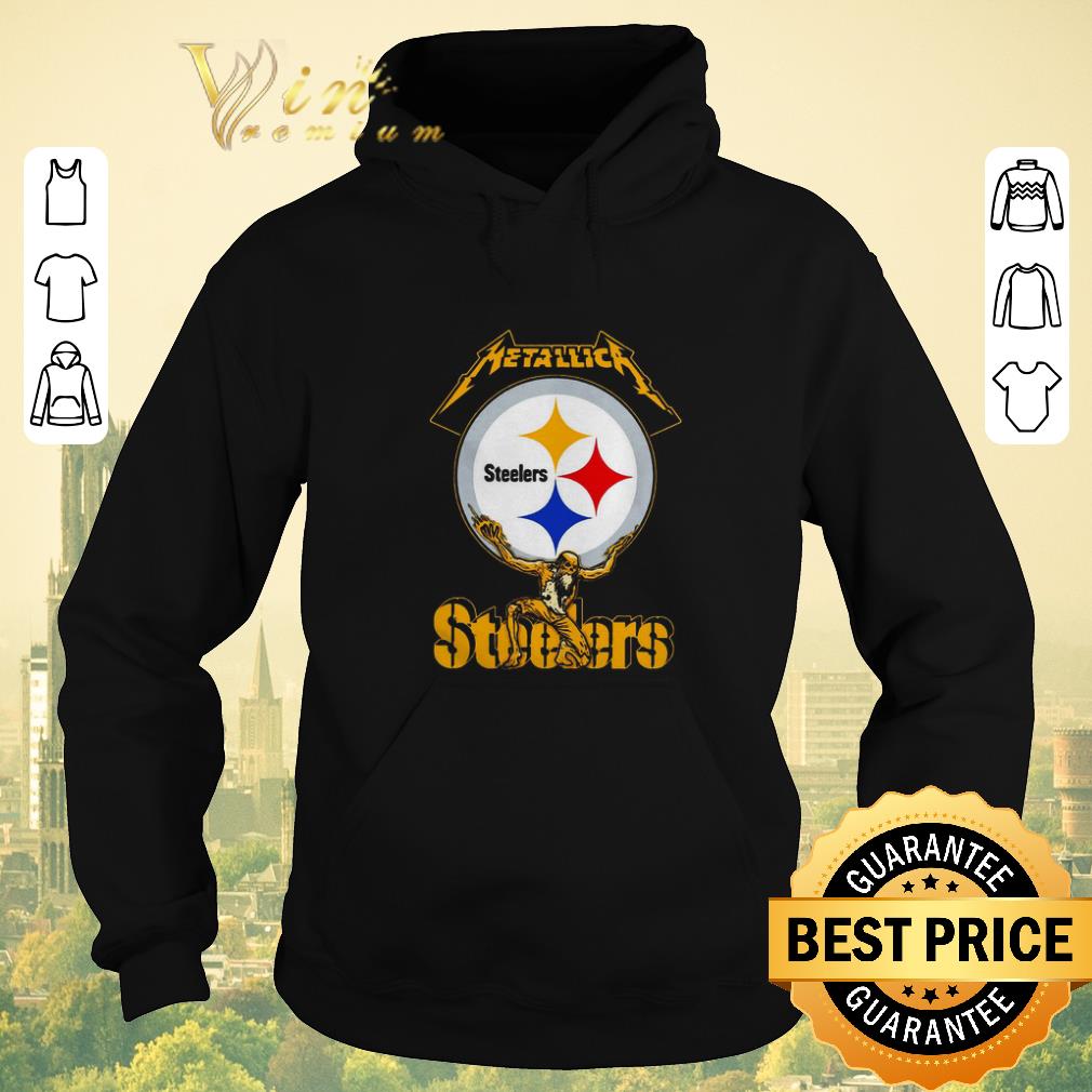 Official Pittsburgh Steelers Logo mashup Metallica shirt sweater 4 - Official Pittsburgh Steelers Logo mashup Metallica shirt sweater