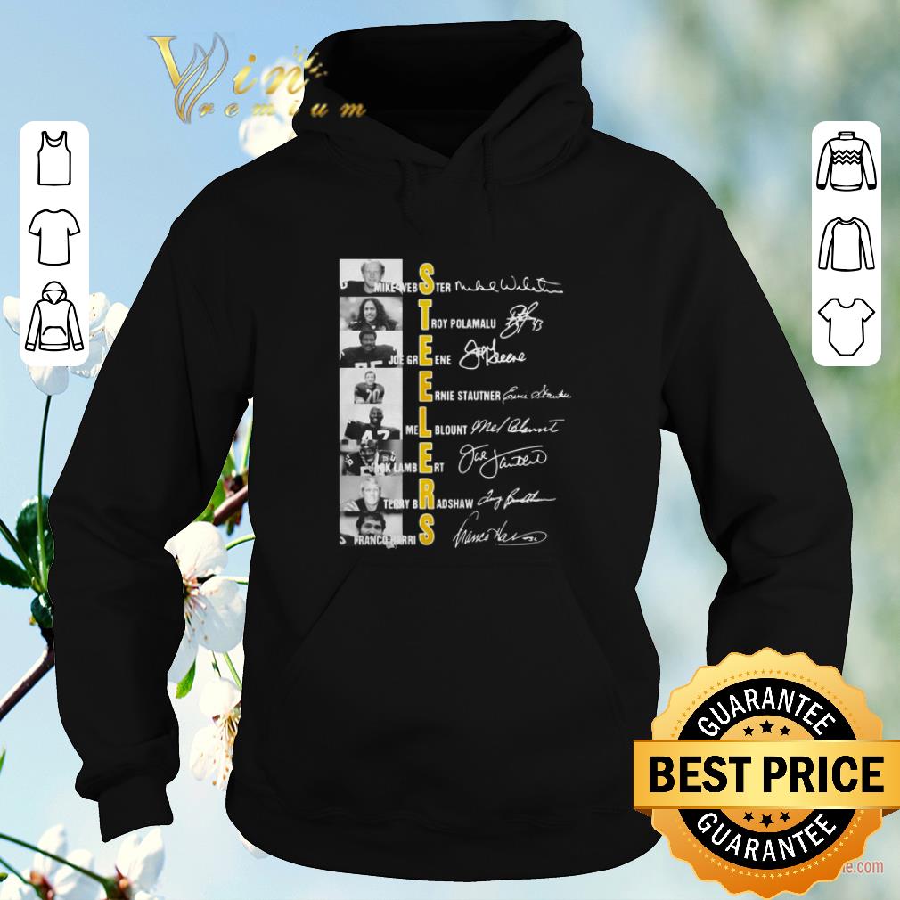 Official Pittsburgh Steelers Mike Webster Troy Polamalu Joe Greene signed shirt sweater Official Pittsburgh Steelers Mike Webster Troy Polamalu Joe Greene signed shirt sweater 4 - Official Pittsburgh Steelers Mike Webster Troy Polamalu Joe Greene signed shirt sweater