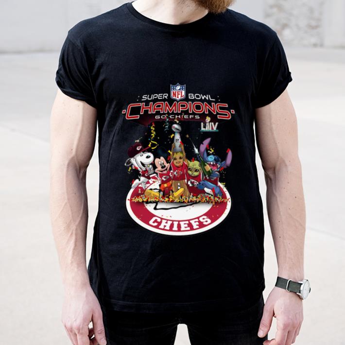 Official Snoopy Mickey Groot Baby Yoda Stitch Kansas City Chiefs Champions shirt 4 - Official Snoopy Mickey Groot Baby Yoda Stitch Kansas City Chiefs Champions shirt