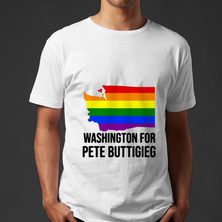 Official Washington for Pete Buttigieg LGBT Vote 2020 shirt 4 - Official Washington for Pete Buttigieg LGBT Vote 2020 shirt