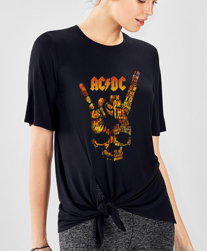Original ACDC Rock Band I m on the highway to hell shirt 4 - Original ACDC Rock Band I'm on the highway to hell shirt