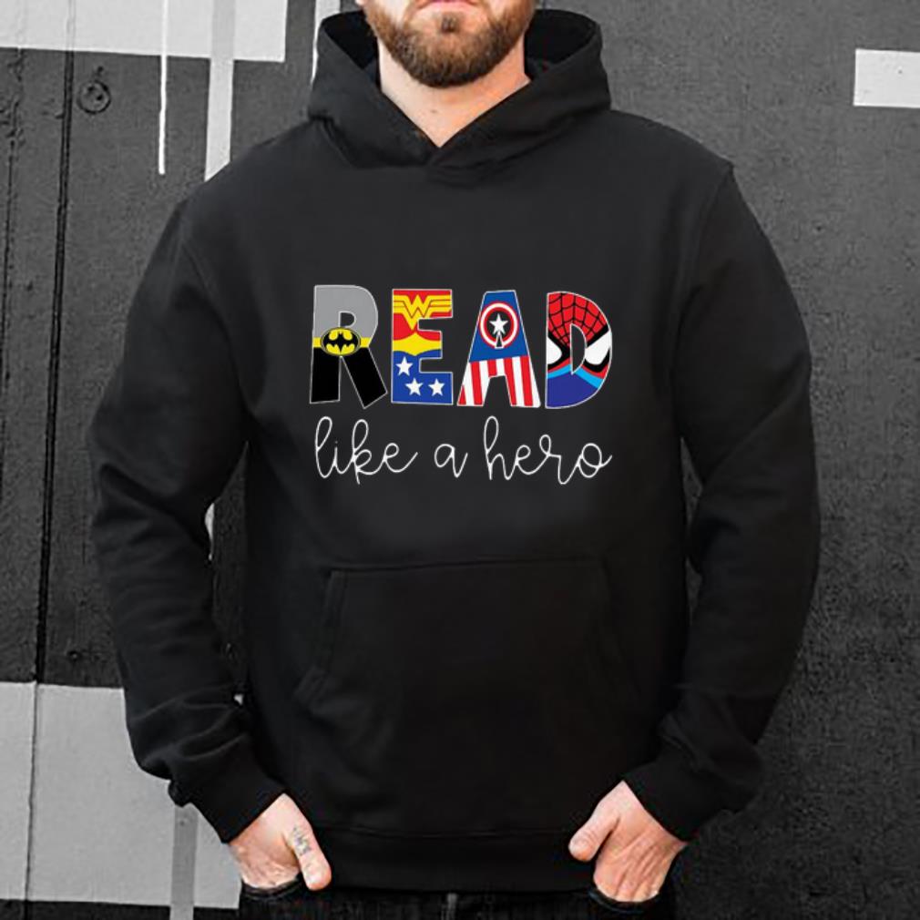 Original Avenger Read Like A Hero shirt 4 - Original Avenger Read Like A Hero shirt