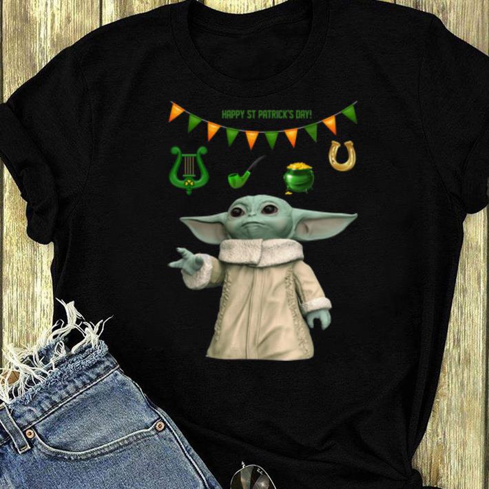 Original Star Wars Baby Yoda St Patrick s Day shirt 4 - Original Star Wars Baby Yoda St Patrick’s Day shirt