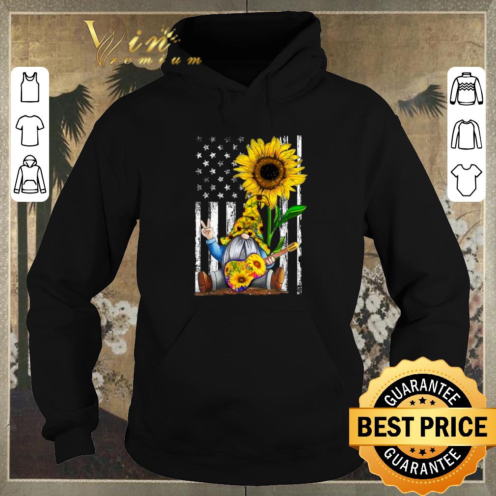 Original Sunflower Gnome Playing Guitar American Flag shirt sweater Original Sunflower Gnome Playing Guitar American Flag shirt sweater 4 - Original Sunflower Gnome Playing Guitar American Flag shirt sweater