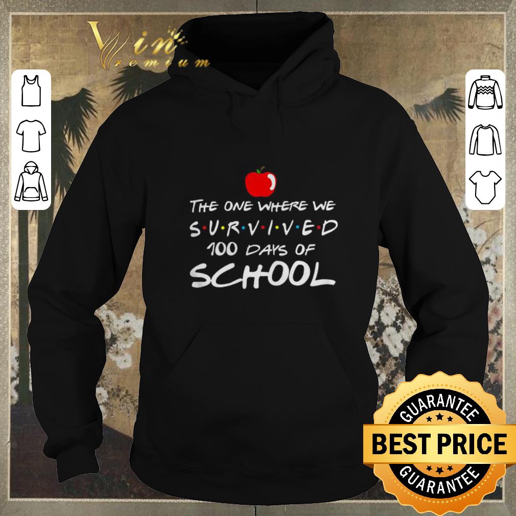 Original The One Where We Survived 100 Days Of School Friends shirt sweater 4 - Original The One Where We Survived 100 Days Of School Friends shirt sweater