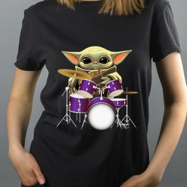 Premium Baby Yoda Hug Drummers shirt 4 - Premium Baby Yoda Hug Drummers shirt