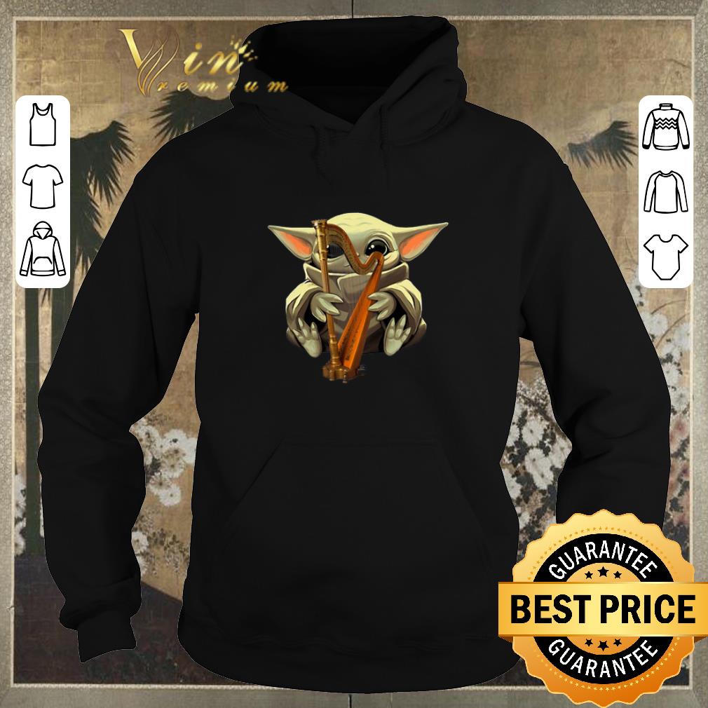 Premium Baby Yoda Hug Harp Star Wars shirt sweater 4 - Premium Baby Yoda Hug Harp Star Wars shirt sweater