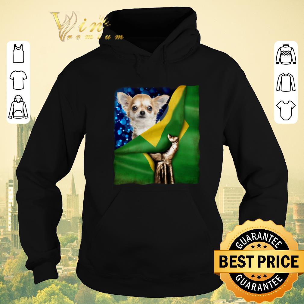 Premium Bandeira do Brasil Chihuahua shirt sweater 4 - Premium Bandeira do Brasil Chihuahua shirt sweater