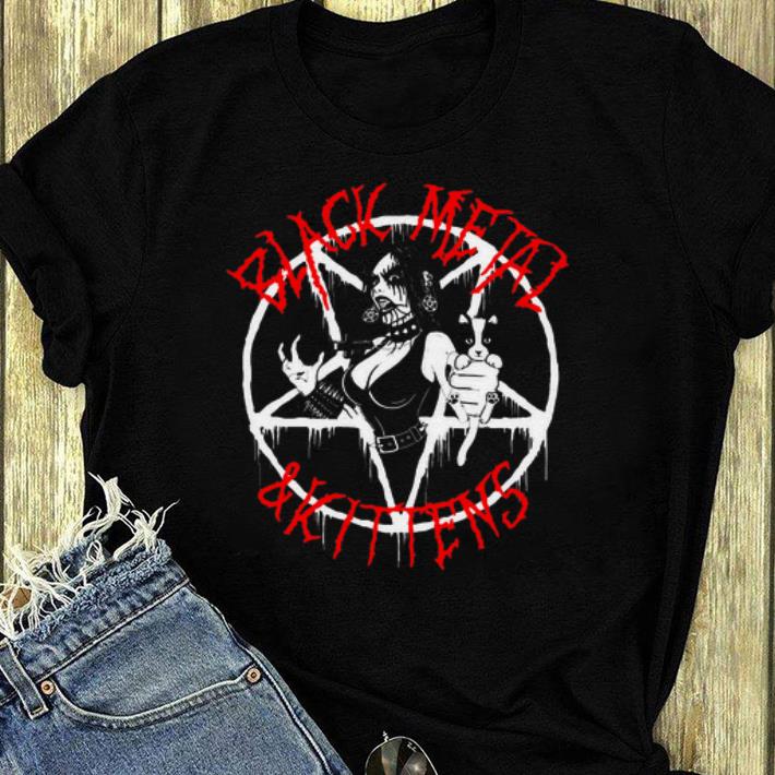 Premium Black Metal and Kittens shirt 4 - Premium Black Metal and Kittens shirt