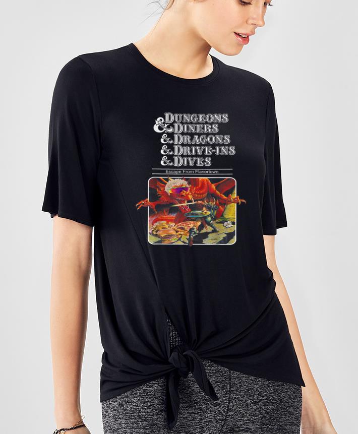 Premium Dungeons Diners Dragon Driver ins Dives Escape From Flavortown shirt 4 - Premium Dungeons Diners Dragon Driver-ins Dives Escape From Flavortown shirt