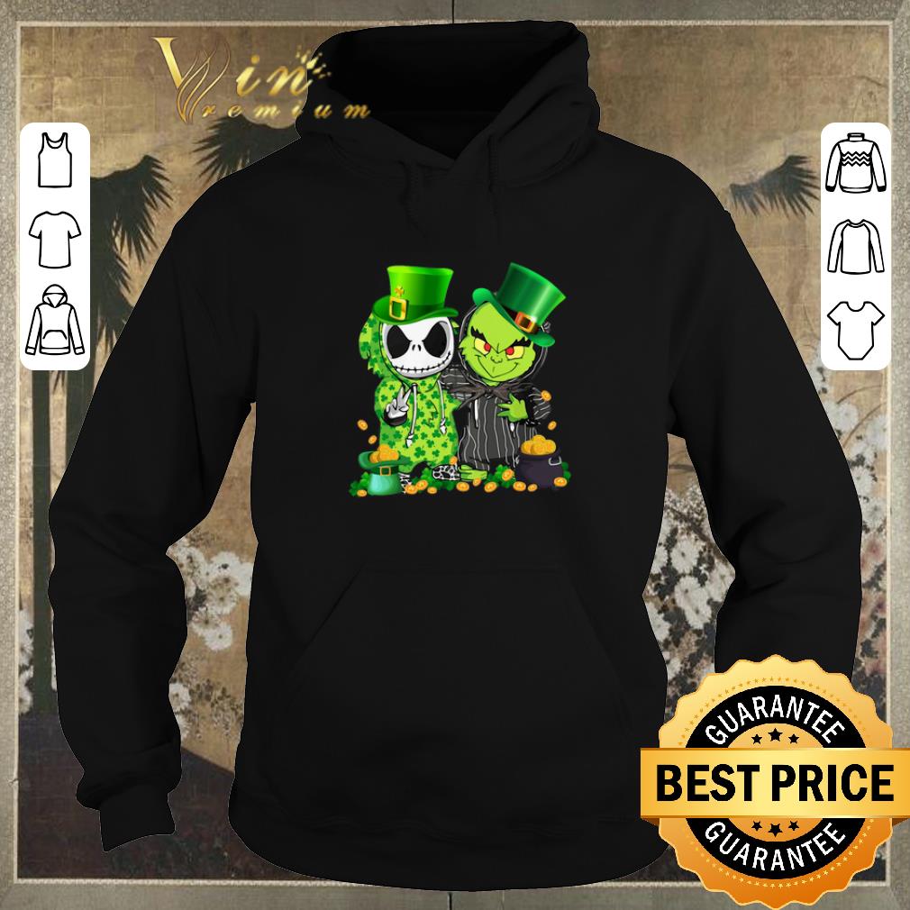 Premium St Patrick's Day Baby Jack Skellington and Baby Grinch shirt sweater Premium St Patrick s Day Baby Jack Skellington and Baby Grinch shirt sweater 4 - Premium St Patrick's Day Baby Jack Skellington and Baby Grinch shirt sweater