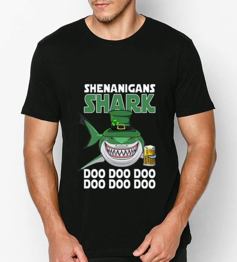 Premium St Patrick s Day Shenanigans Shark Doo Doo Doo shirt 4 - Premium St Patrick’s Day Shenanigans Shark Doo Doo Doo shirt
