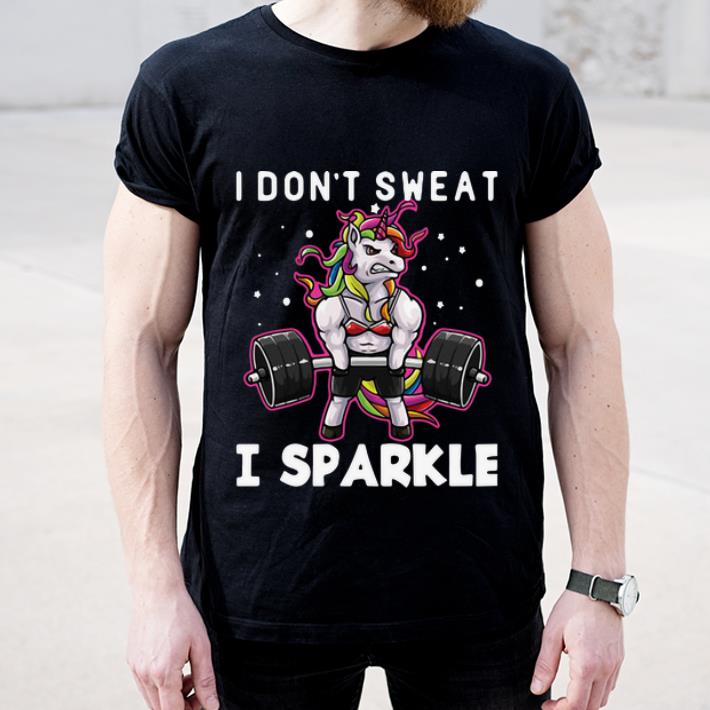 Premium Unicorn I Don t Sweat I Sparkle shirt 4 - Premium Unicorn I Don’t Sweat I Sparkle shirt