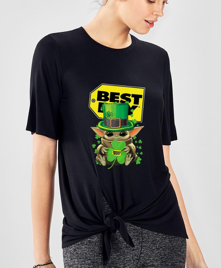 Pretty Baby Yoda Best Buy Shamrock St Patrick s Day shirt 4 - Pretty Baby Yoda Best Buy Shamrock St.Patrick’s Day shirt