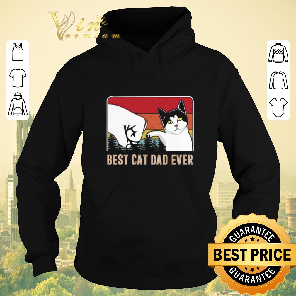 Pretty Best cat dad ever sunset vintage shirt 4 - Pretty Best cat dad ever sunset vintage shirt