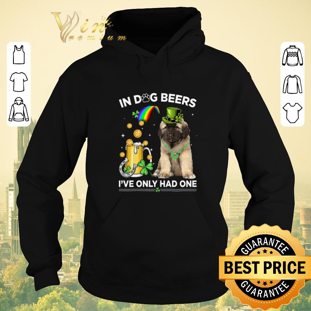 Pretty Caucasian Shepherd in dog beers i ve only had one St Patrick day shirt sweater 4 - Pretty Caucasian Shepherd in dog beers i've only had one St Patrick day shirt sweater