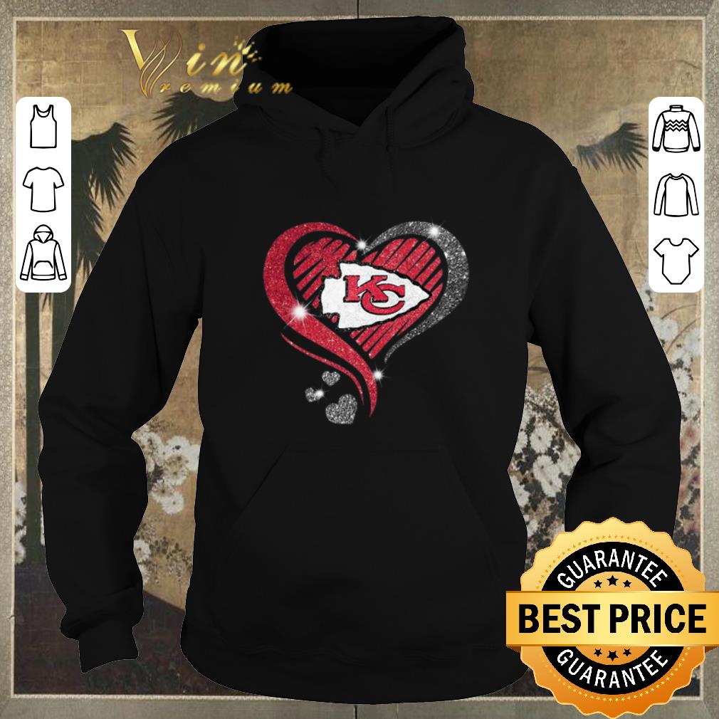 Pretty Diamond Heart Love Kansas City Chiefs Super Bowl Champions shirt sweater 4 - Pretty Diamond Heart Love Kansas City Chiefs Super Bowl Champions shirt sweater