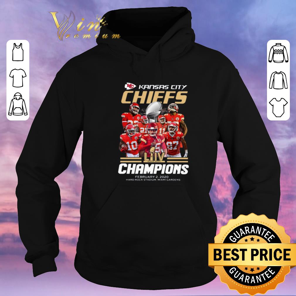 Pretty Kansas City Chiefs LIV Super Bowl Champions February 2 2020 shirt sweater 4 - Pretty Kansas City Chiefs LIV Super Bowl Champions February 2 2020 shirt sweater