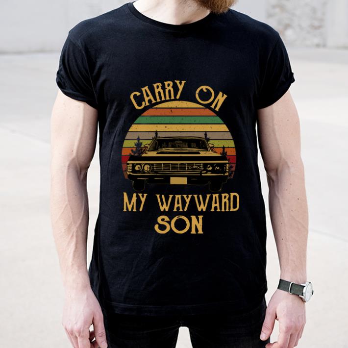 Pretty Spl Supernatural Carry on my wayward son shirt 4 - Pretty Spl Supernatural Carry on my wayward son shirt