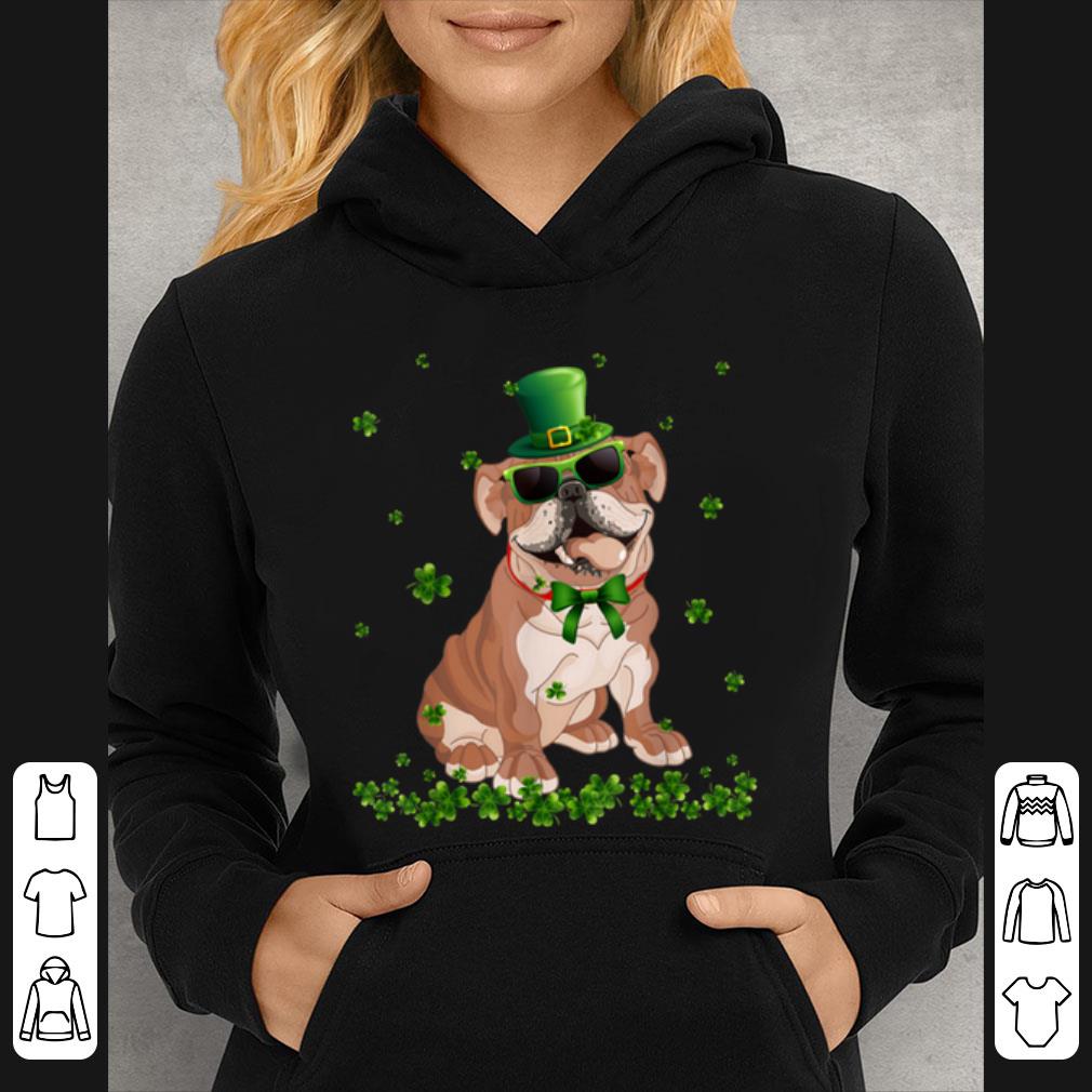Pretty St Patrick s Day Gift Funny English Bulldog Hat Shamrock shirt 4 - Pretty St.Patrick's Day Gift Funny English Bulldog Hat Shamrock shirt