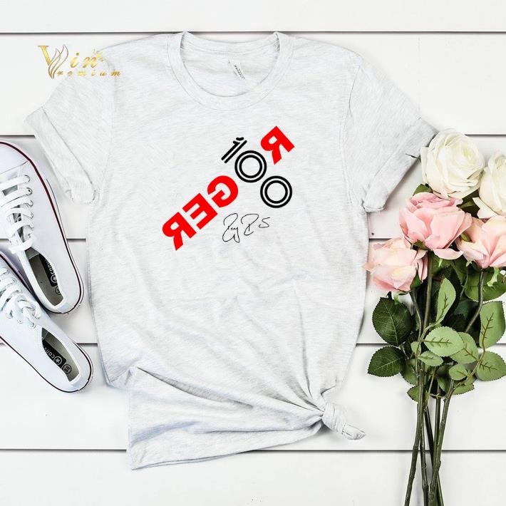 Roger Federer wins 100th career signature shirt sweater 4 - Roger Federer wins 100th career signature shirt sweater