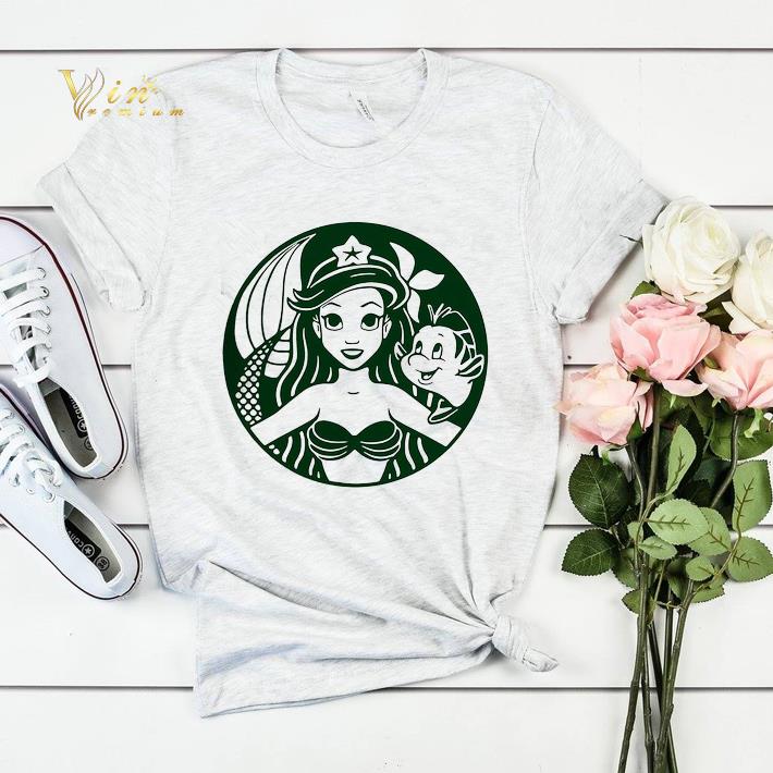 Starbucks Ariel Princess mermaid shirt sweater Starbucks Ariel Princess mermaid shirt sweater 4 - Starbucks Ariel Princess mermaid shirt sweater