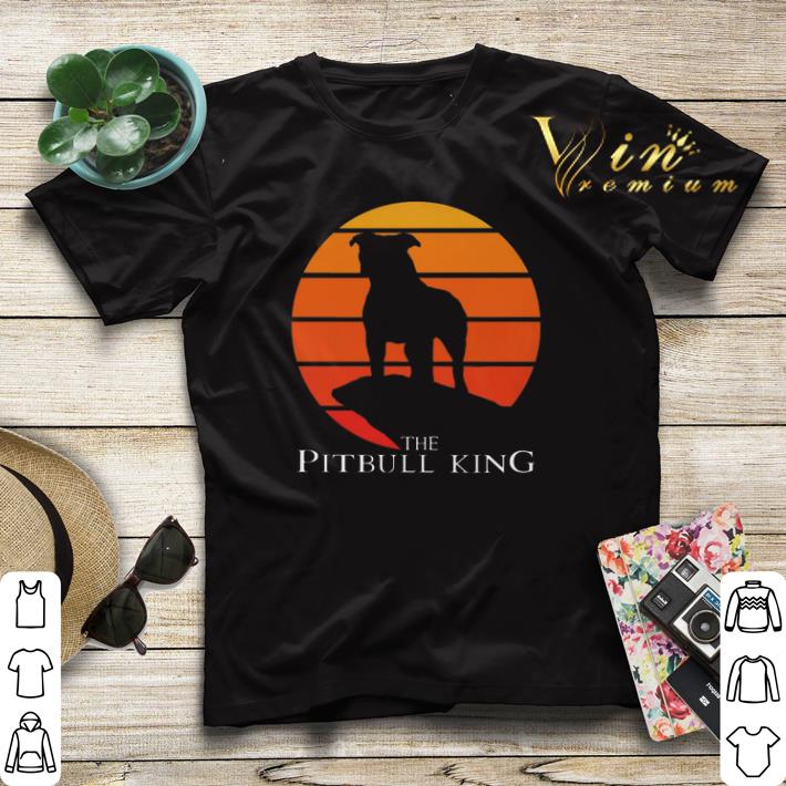 The Pitbull King The Lion King Sunset shirt sweater 4 - The Pitbull King The Lion King Sunset shirt sweater